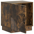 Comodino 2 pcs Rovere Fumo 43 x 34,5 x 47 cm