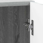 Comodino Sonoma grigio 43 x 34,5 x 47 cm Legno ingegnerizzato