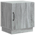 Comodino Sonoma grigio 43 x 34,5 x 47 cm Legno ingegnerizzato