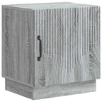 Comodino Sonoma grigio 43 x 34,5 x 47 cm Legno ingegnerizzato