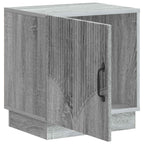 Comodino Sonoma grigio 43 x 34,5 x 47 cm Legno ingegnerizzato