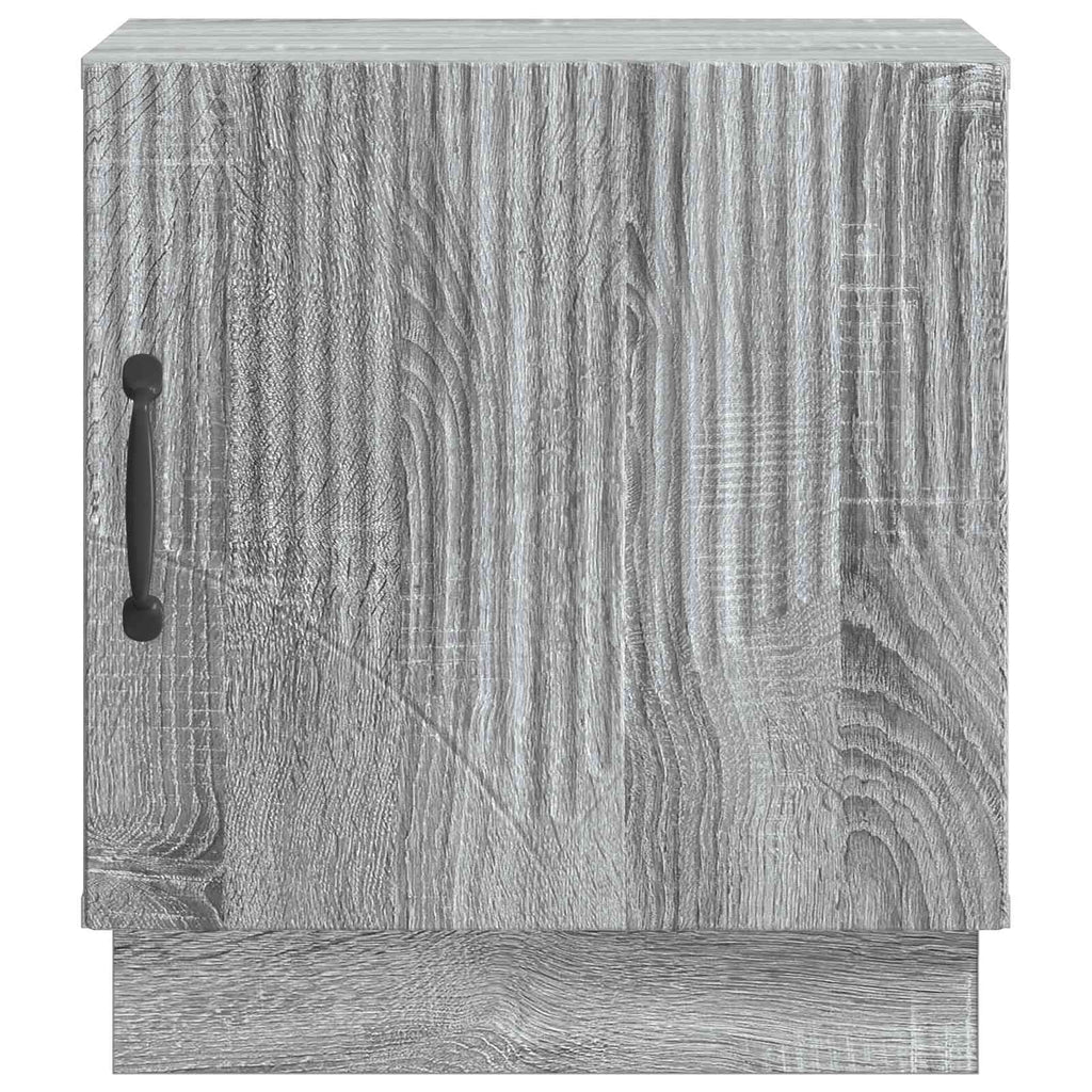 Comodino 2 pcs Sonoma grigio 43 x 34,5 x 47 cm