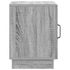 Comodino 2 pcs Sonoma grigio 43 x 34,5 x 47 cm