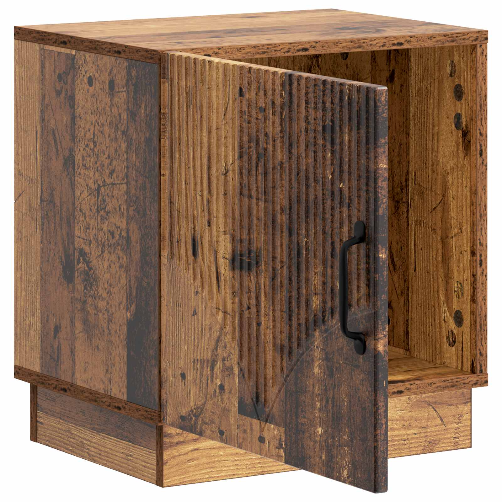 Comodino Legno antico 43 x 34,5 x 47 cm Legno ingegnerizzato