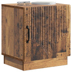 Comodino Legno antico 43 x 34,5 x 47 cm Legno ingegnerizzato