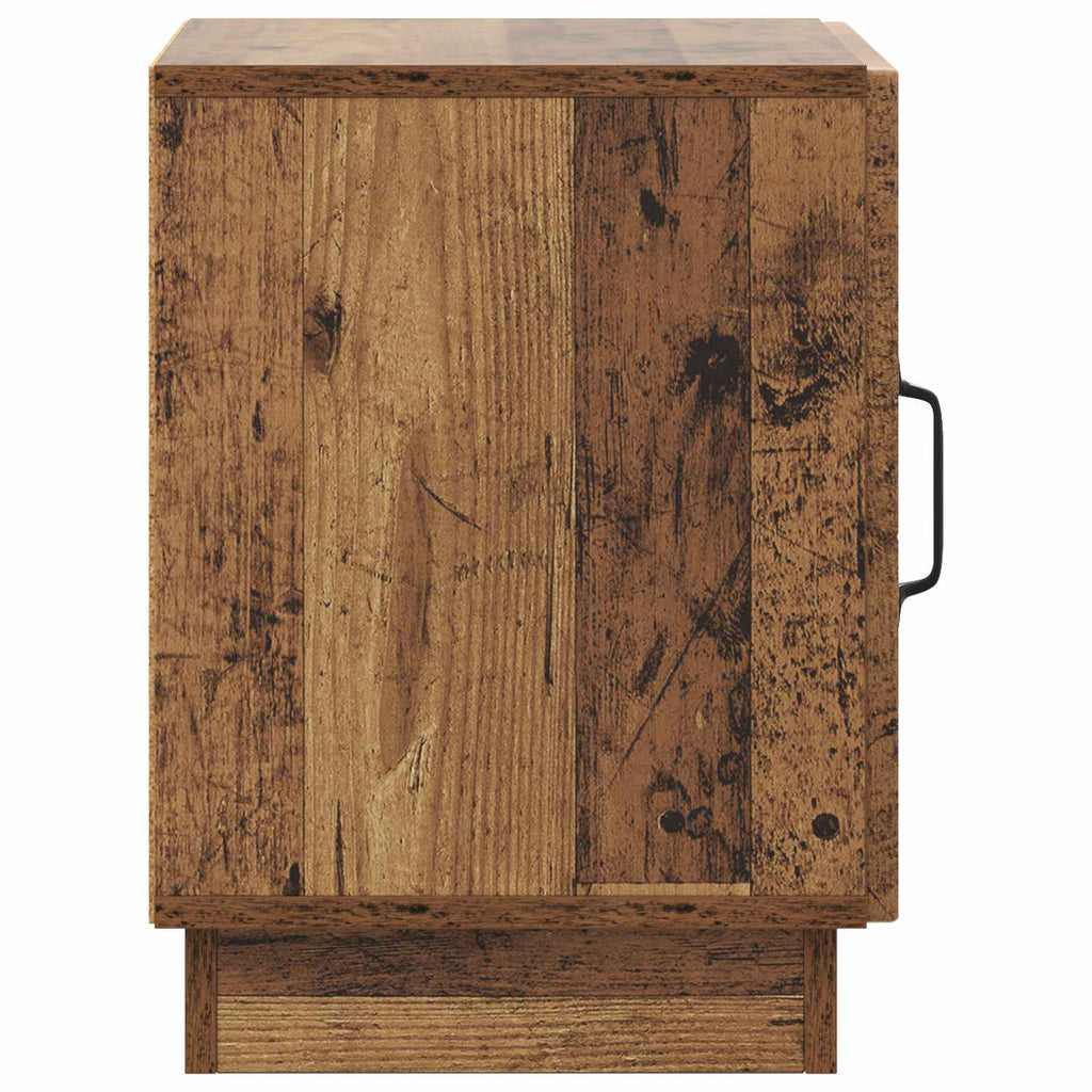 Comodino Legno antico 43 x 34,5 x 47 cm Legno ingegnerizzato