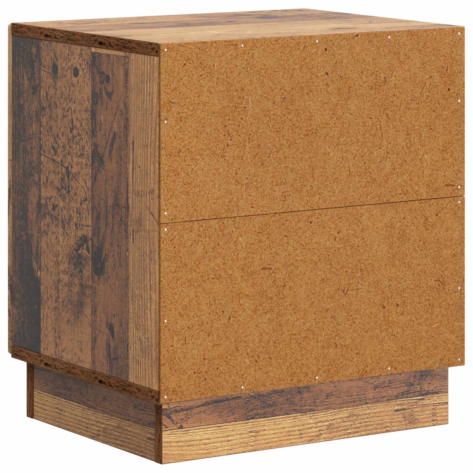 Comodino 2 pcs Legno antico 43 x 34,5 x 47 cm