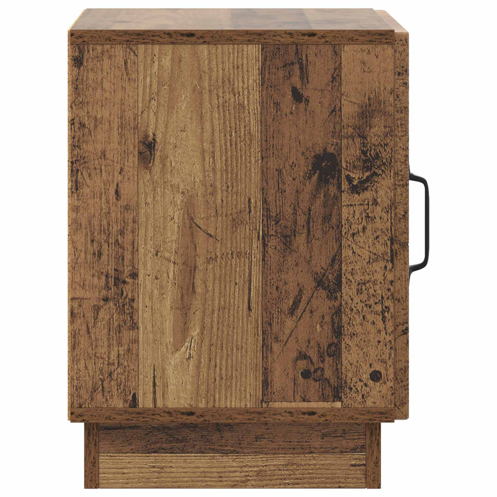 Comodino 2 pcs Legno antico 43 x 34,5 x 47 cm