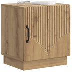 Comodino Rovere Artigianale 43 x 34,5 x 47 cm