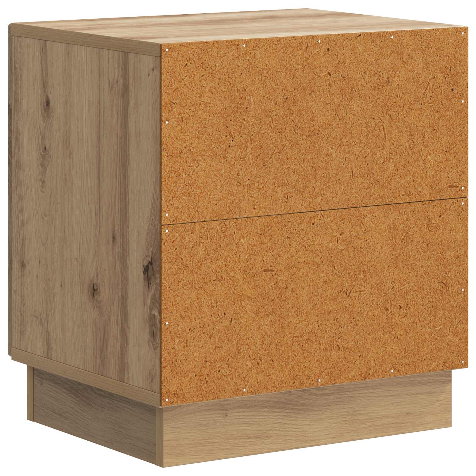 Comodino 2 pcs Rovere Artigianale 43 x 34,5 x 47 cm