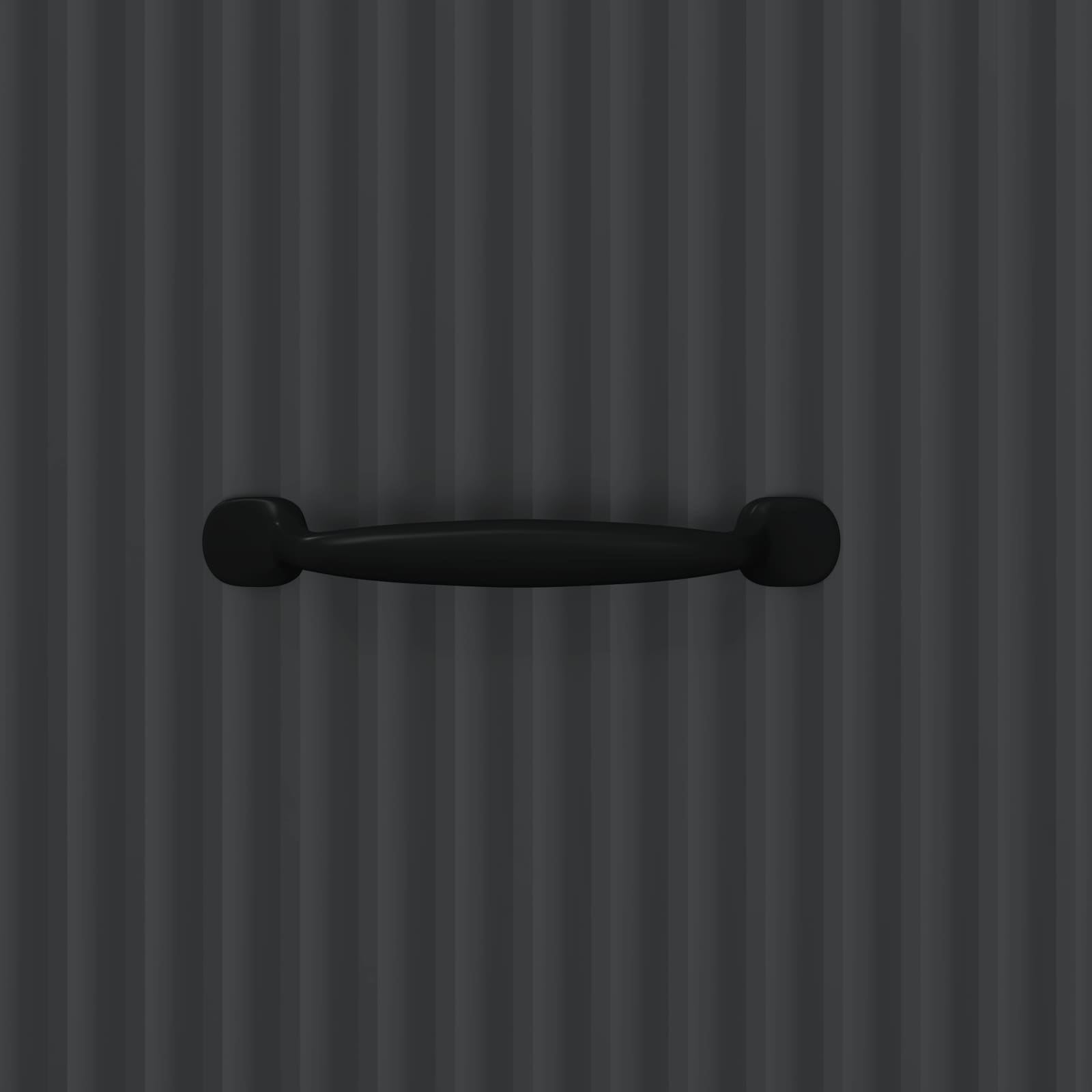 Mobile con Cassetti Nero 66 x 34,5 x 87 cm Legno ingegnerizzato