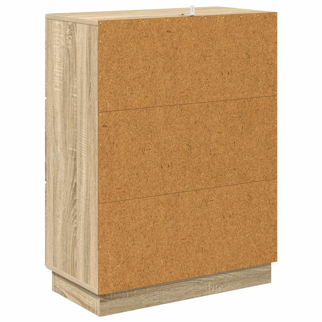 Mobile con Cassetti Rovere Sonoma 66 x 34,5 x 87 cm