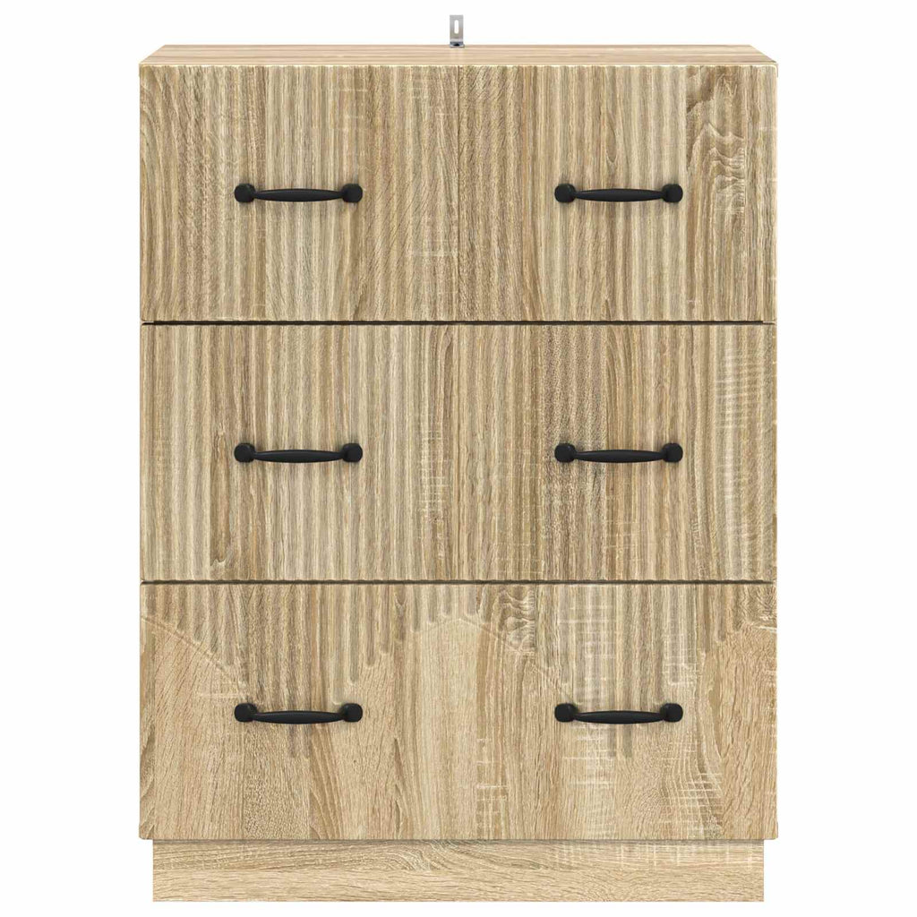 Mobile con Cassetti Rovere Sonoma 66 x 34,5 x 87 cm