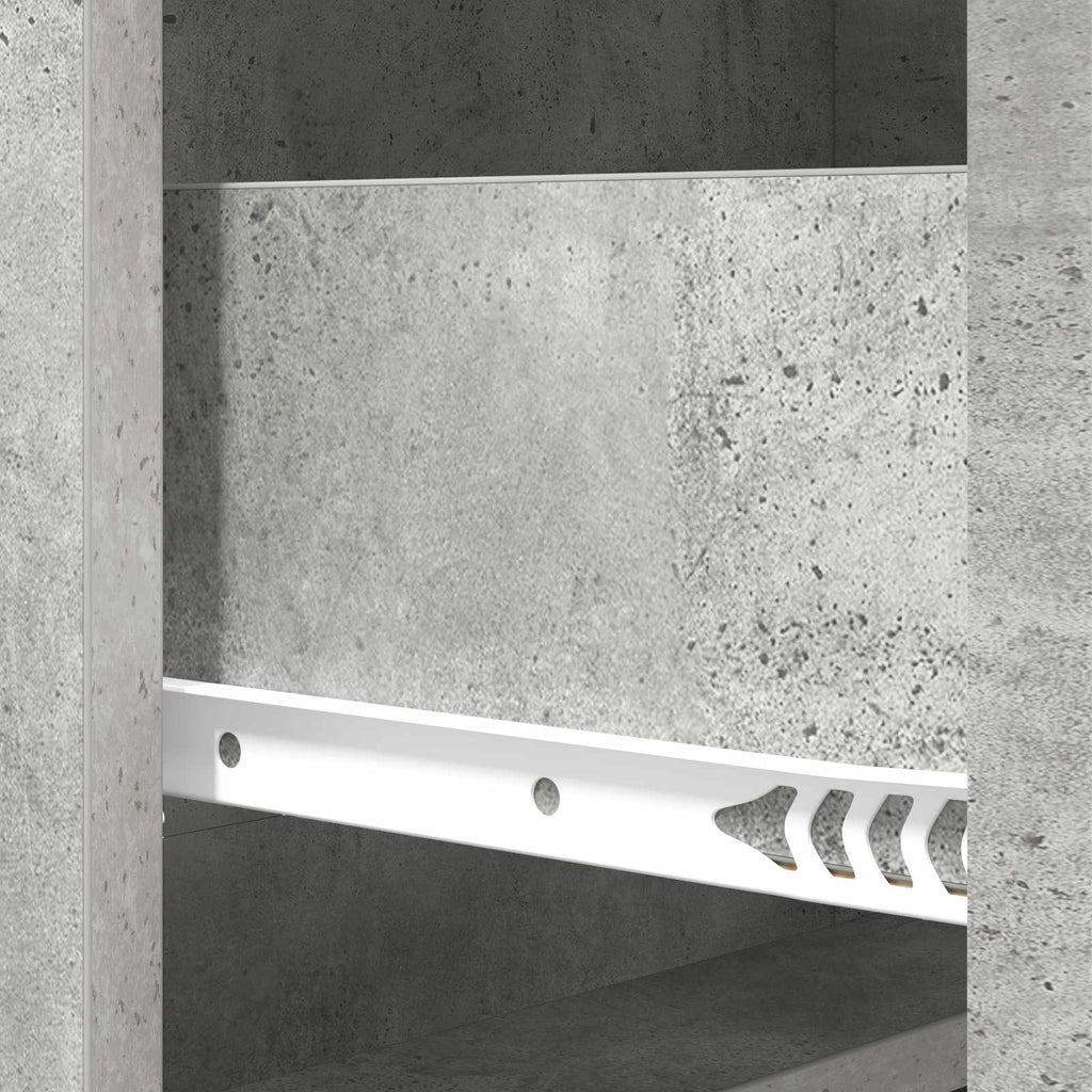 Mobile con Cassetti Grigio Cemento 66 x 34,5 x 87 cm