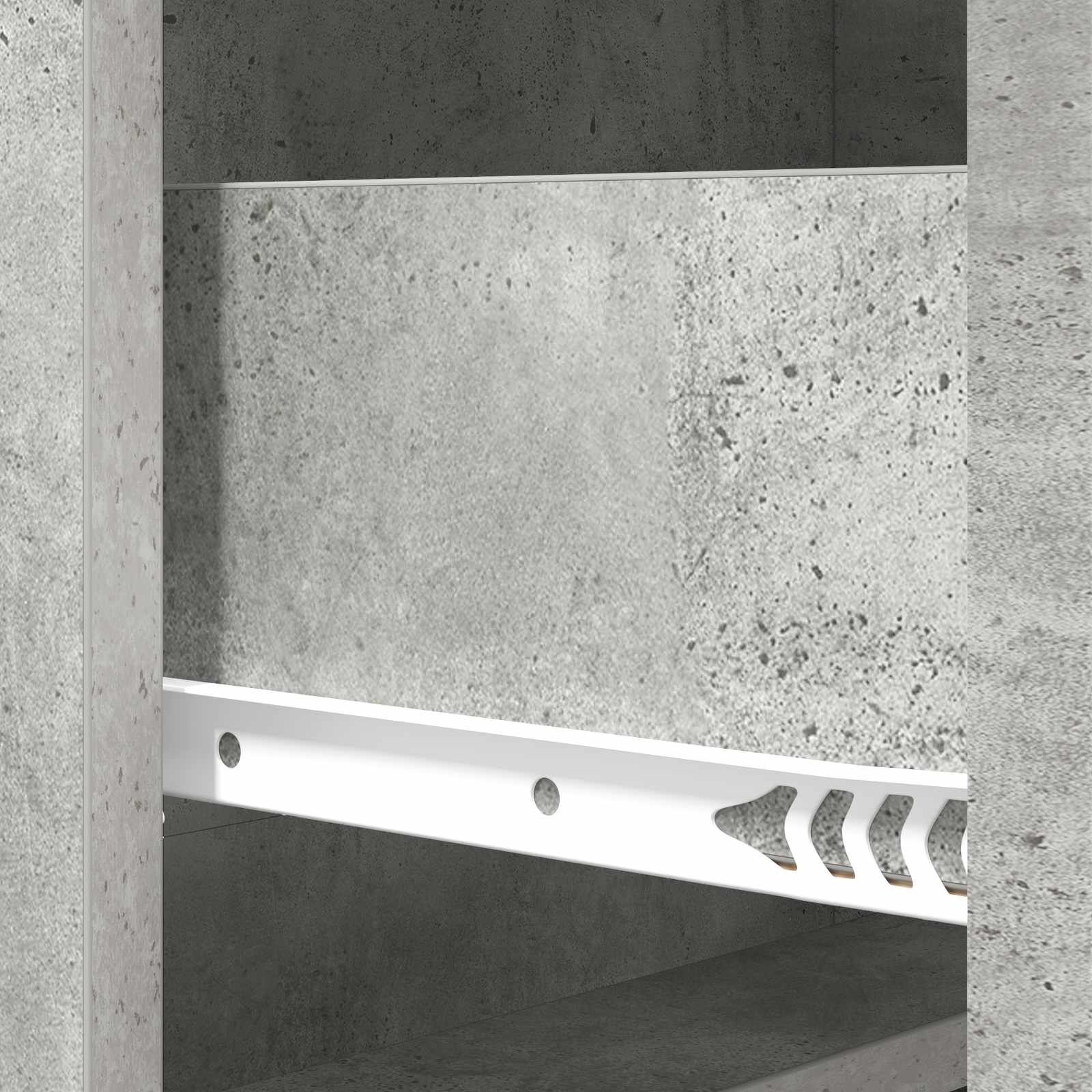 Mobile con Cassetti Grigio Cemento 66 x 34,5 x 87 cm