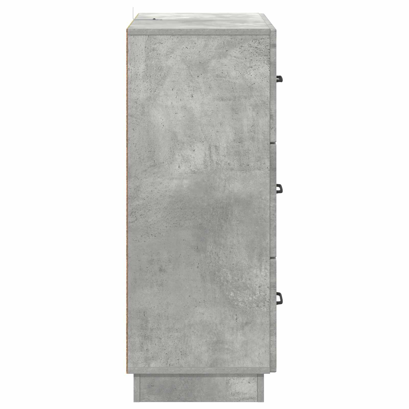 Mobile con Cassetti Grigio Cemento 66 x 34,5 x 87 cm