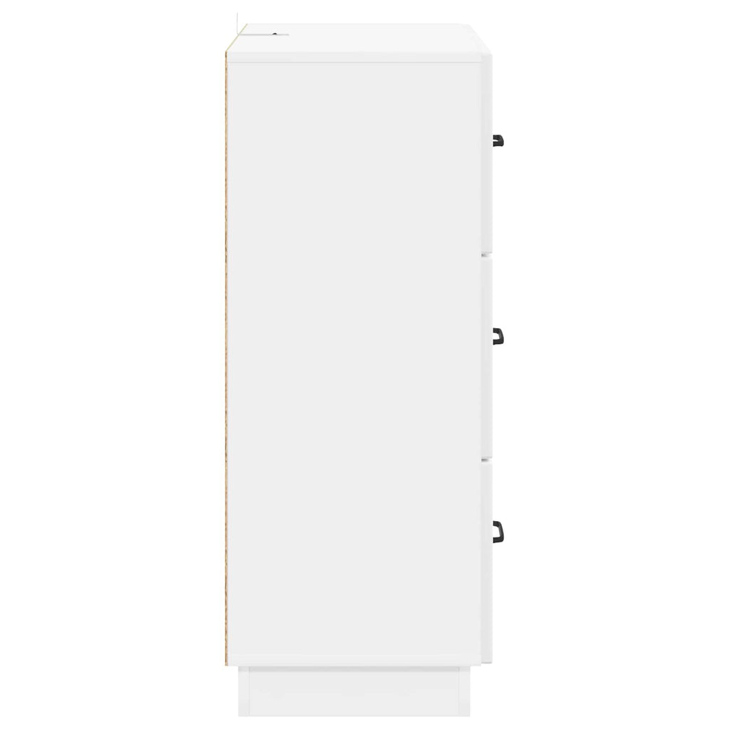Mobile con Cassetti Bianco Lucido 66 x 34,5 x 87 cm