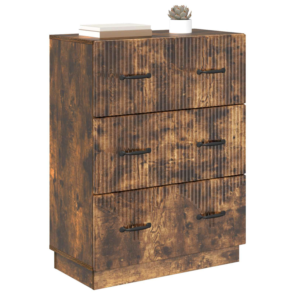 Mobile con Cassetti Rovere Fumo 66 x 34,5 x 87 cm