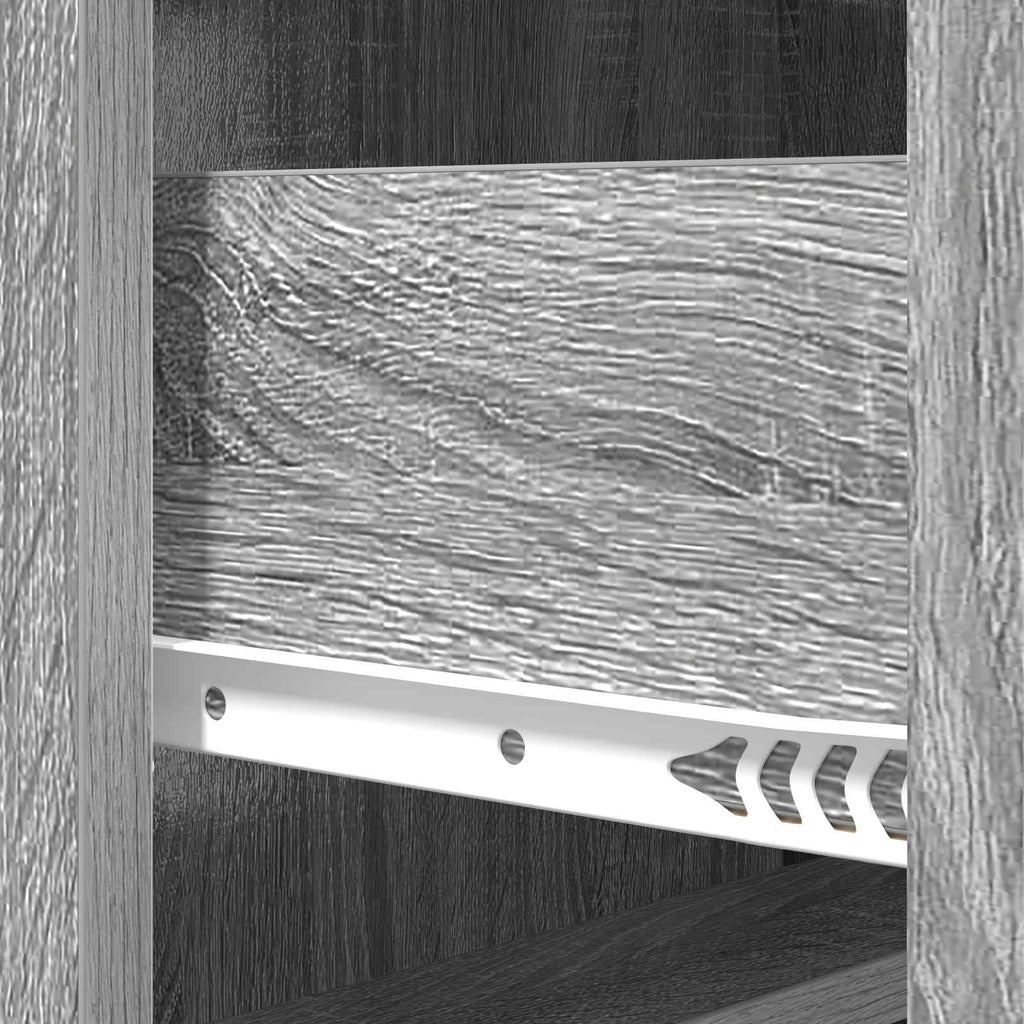 Mobile con Cassetti Grigio Sonoma 66 x 34,5 x 87 cm