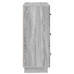 Mobile con Cassetti Grigio Sonoma 66 x 34,5 x 87 cm
