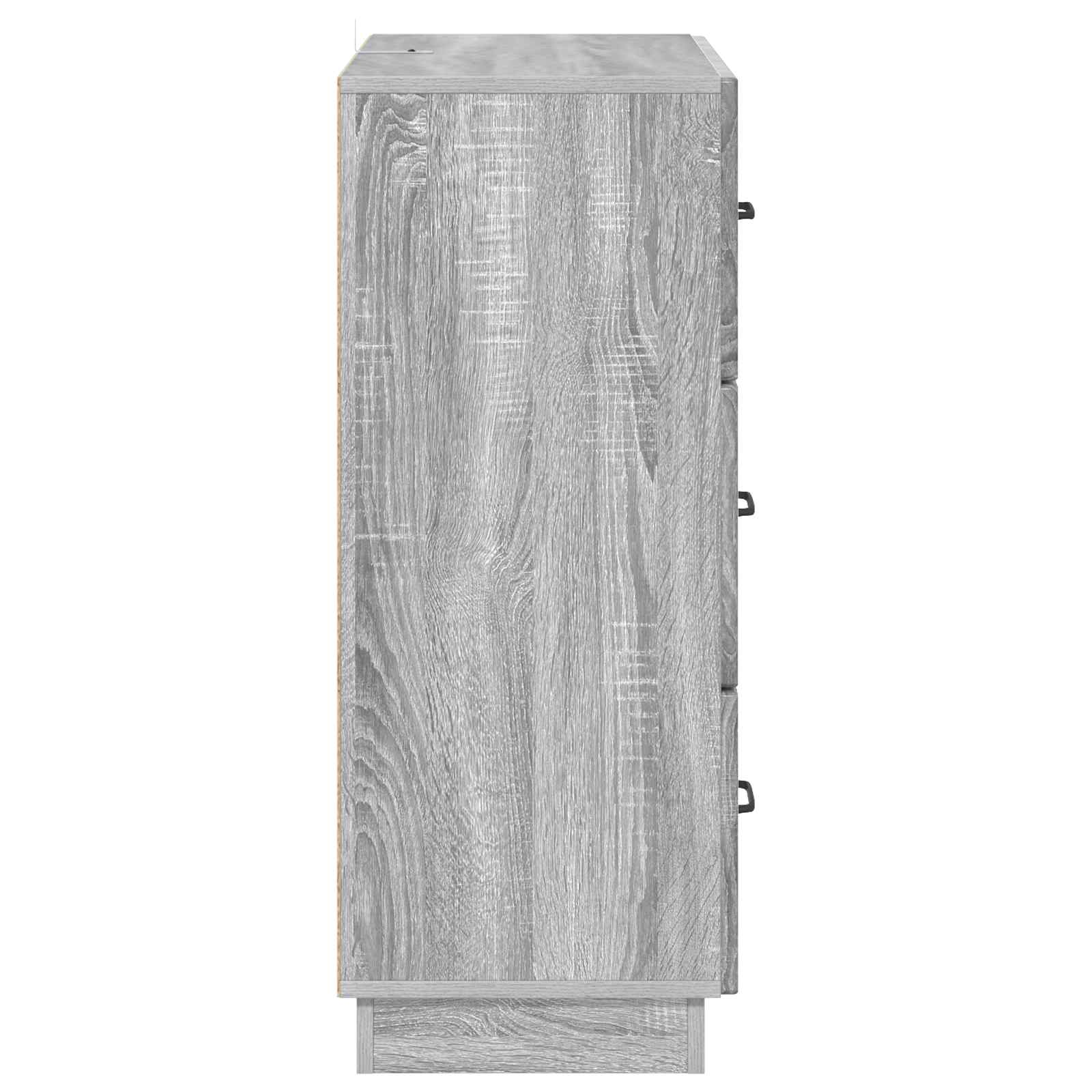 Mobile con Cassetti Grigio Sonoma 66 x 34,5 x 87 cm