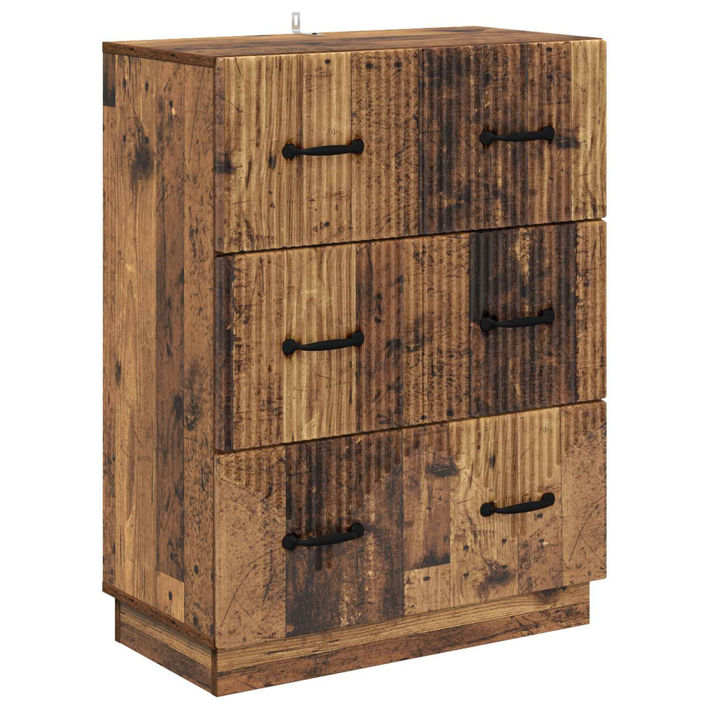Mobile con Cassetti Legno antico 66 x 34,5 x 87 cm