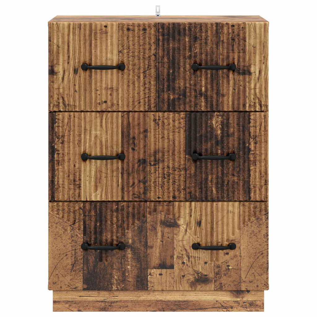 Mobile con Cassetti Legno antico 66 x 34,5 x 87 cm