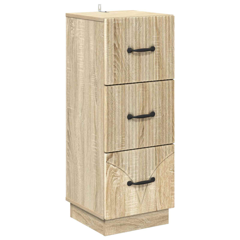 Mobile con Cassetti Rovere Sonoma 33 x 34,5 x 87 cm