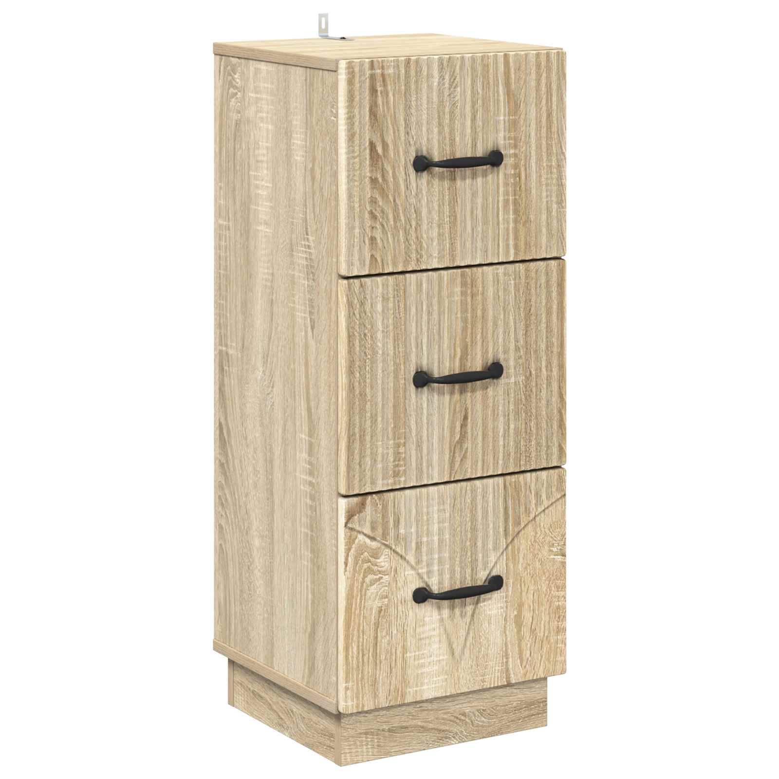 Mobile con Cassetti Rovere Sonoma 33 x 34,5 x 87 cm