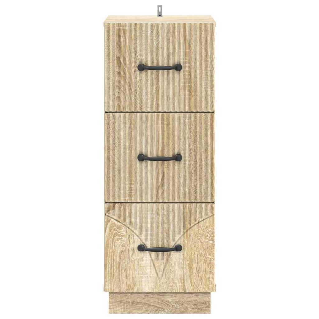 Mobile con Cassetti Rovere Sonoma 33 x 34,5 x 87 cm