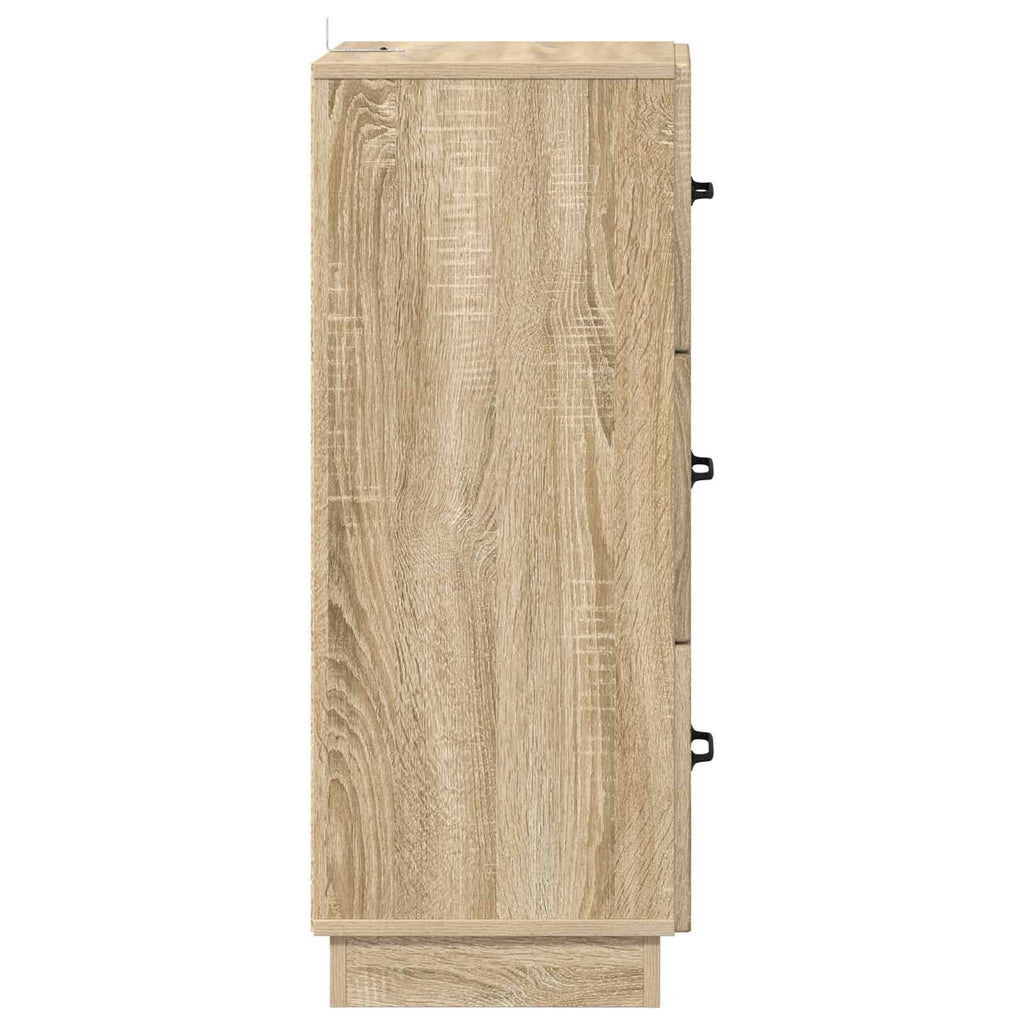 Mobile con Cassetti Rovere Sonoma 33 x 34,5 x 87 cm