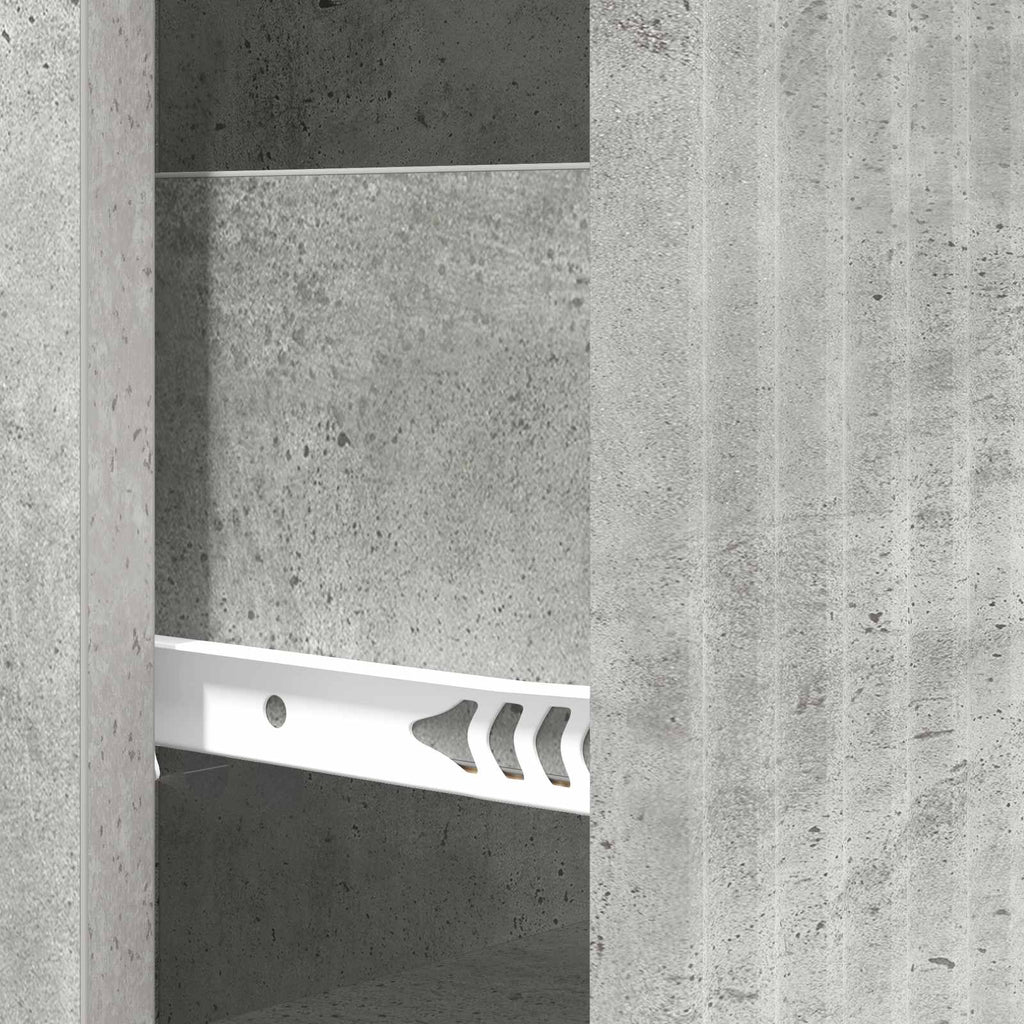 Mobile con Cassetti Grigio Cemento 33 x 34,5 x 87 cm