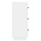 Mobile con Cassetti Bianco Lucido 33 x 34,5 x 87 cm