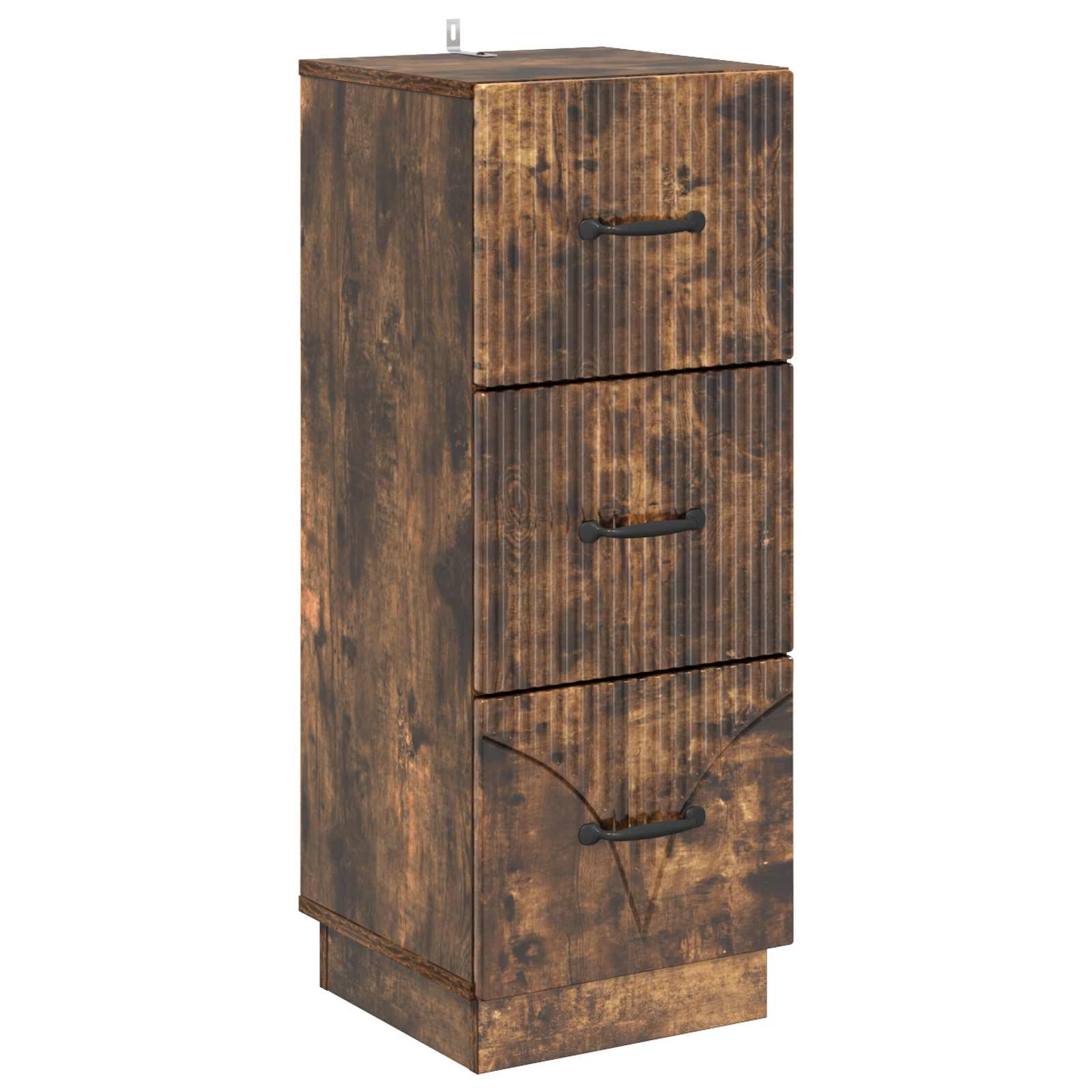 Mobile con Cassetti Rovere Fumo 33 x 34,5 x 87 cm