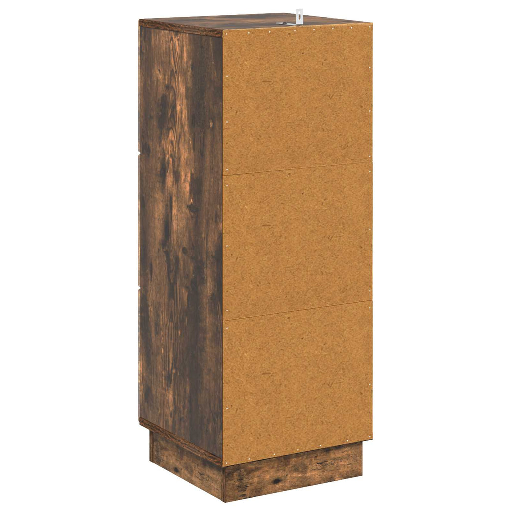 Mobile con Cassetti Rovere Fumo 33 x 34,5 x 87 cm