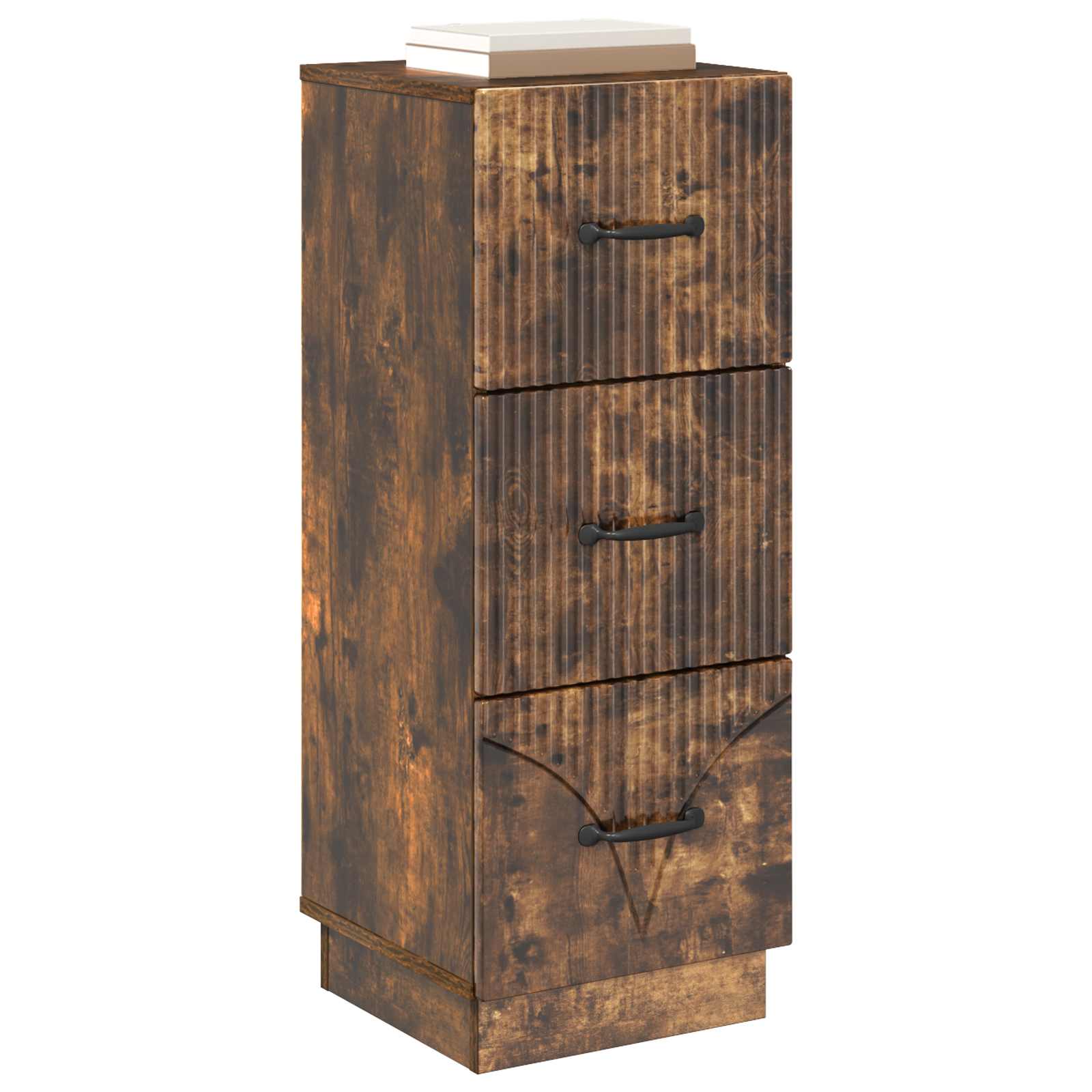 Mobile con Cassetti Rovere Fumo 33 x 34,5 x 87 cm