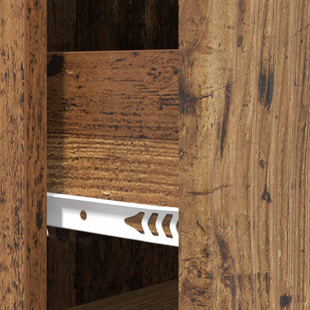 Mobile con Cassetti Legno antico 33 x 34,5 x 87 cm