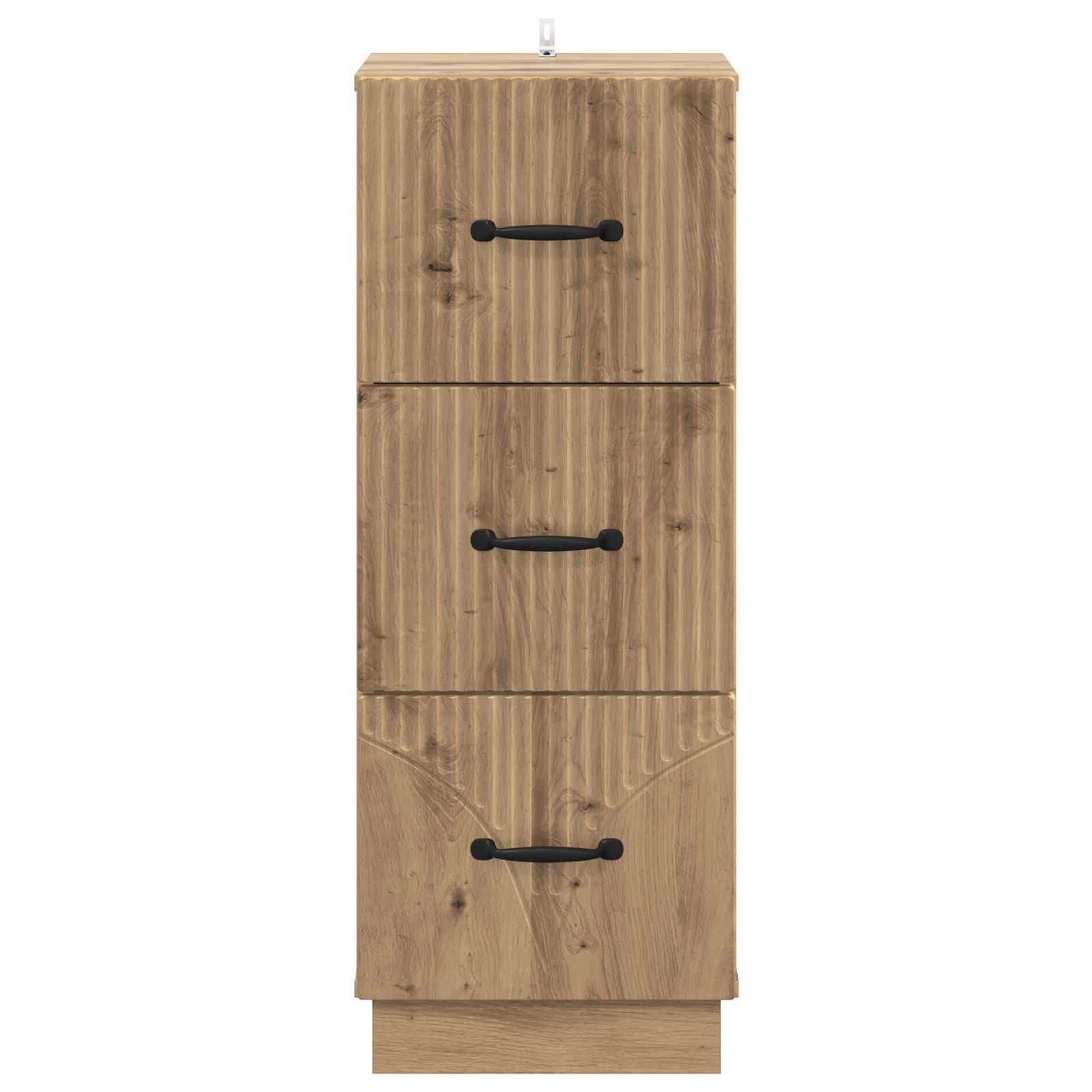 Mobile con Cassetti Rovere Artigianale 33 x 34,5 x 87 cm