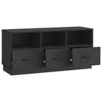 Mobile TV Nero 102 x 34,5 x 47 cm Legno ingegnerizzato