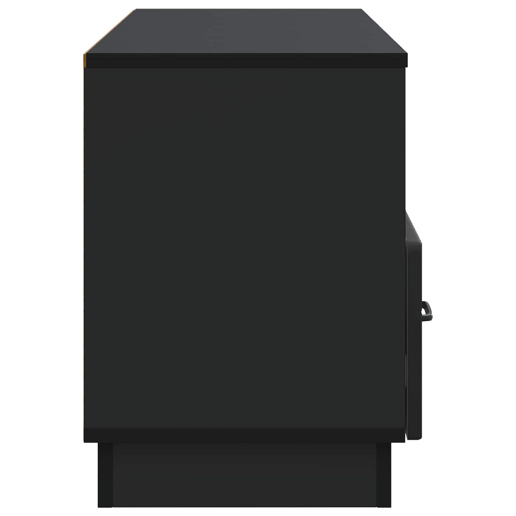 Mobile TV Nero 102 x 34,5 x 47 cm Legno ingegnerizzato