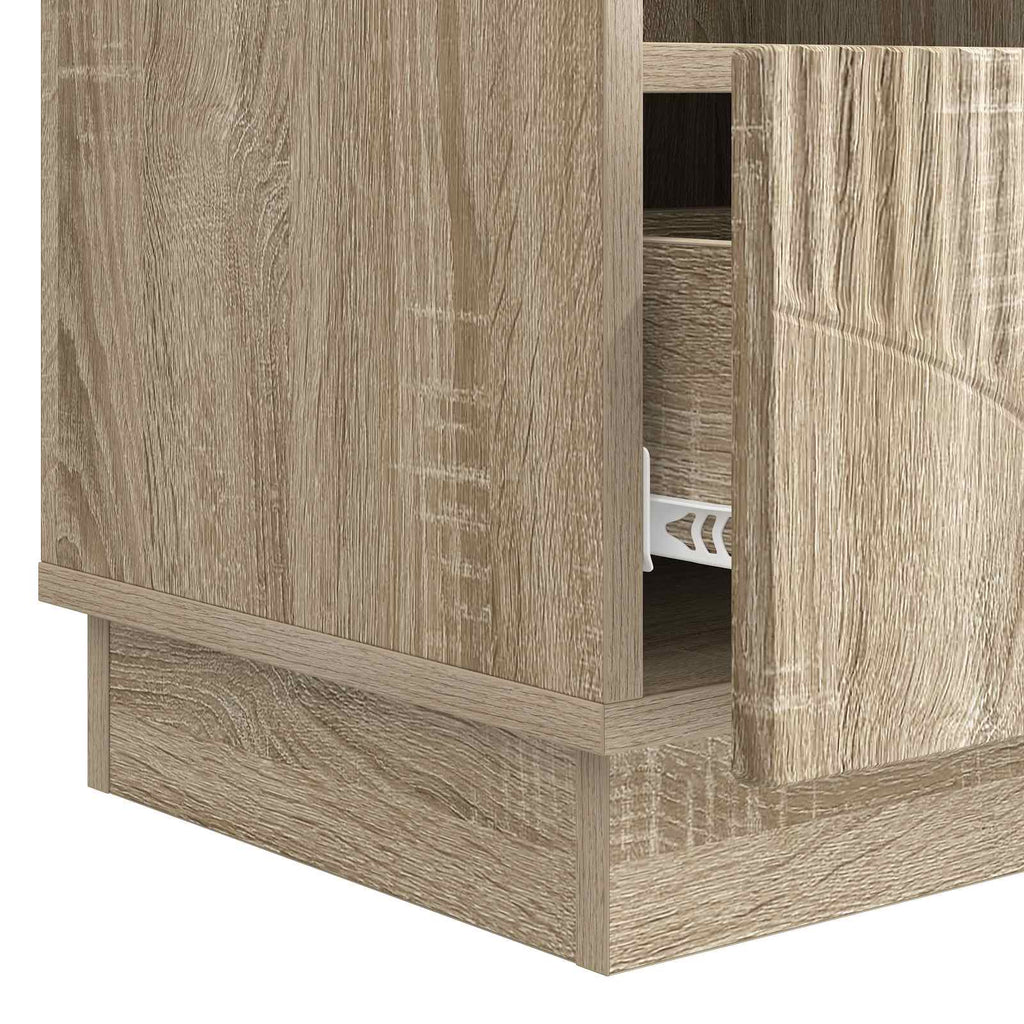 Mobile TV Rovere Sonoma 102 x 34,5 x 47 cm Legno ingegnerizzato
