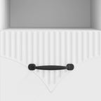 Mobile TV Bianco Lucido 102 x 34,5 x 47 cm Legno ingegnerizzato