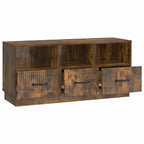 Mobile TV Rovere Fumo 102 x 34,5 x 47 cm Legno ingegnerizzato
