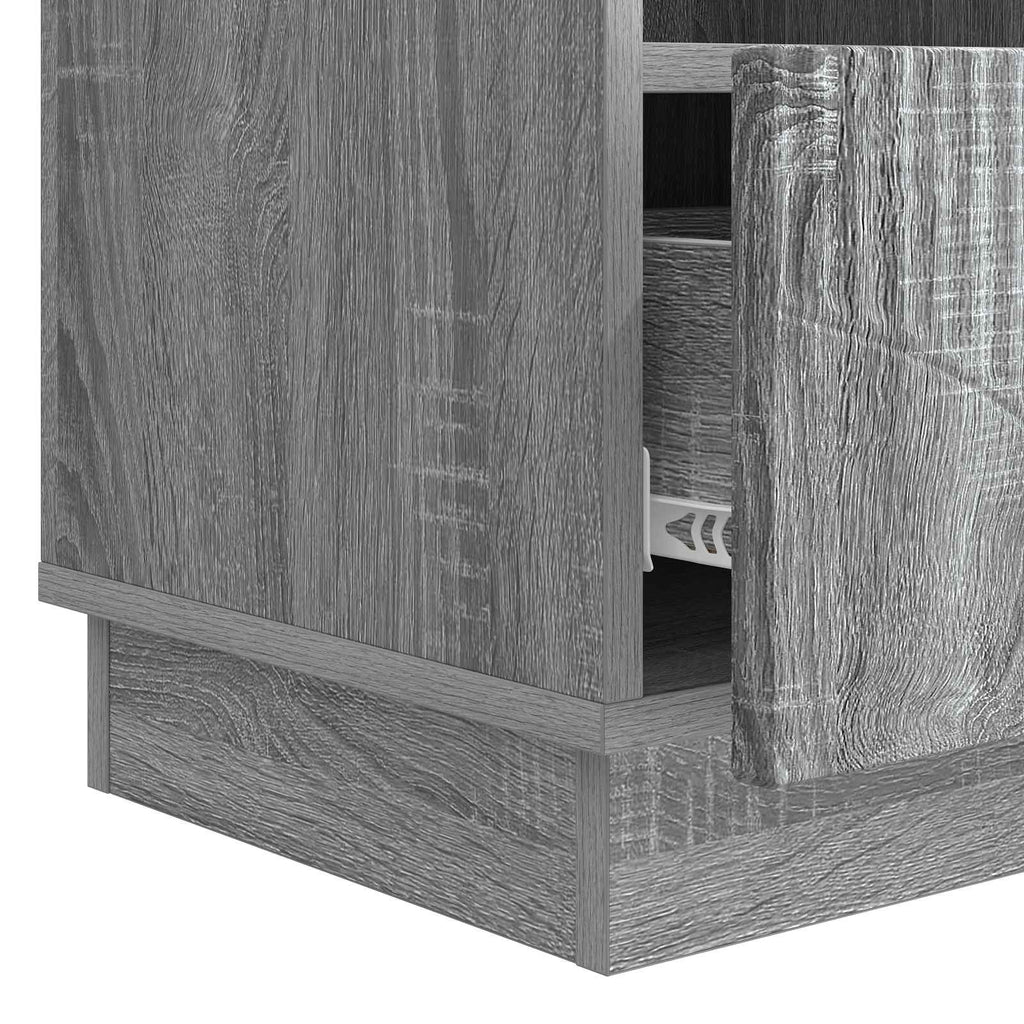 Mobile TV Grigio Sonoma 102 x 34,5 x 47 cm Legno ingegnerizzato