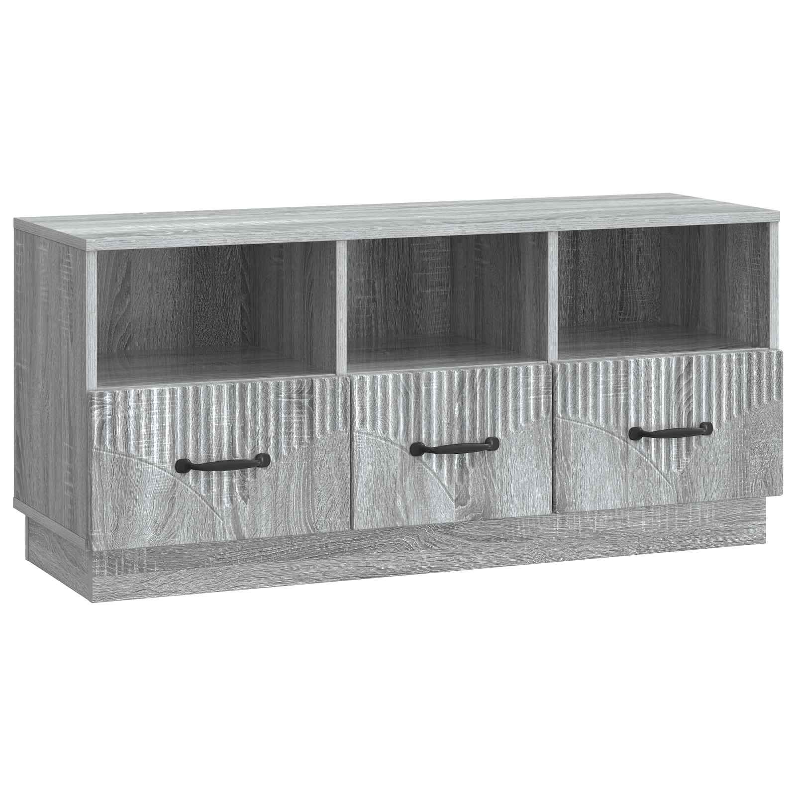 Mobile TV Grigio Sonoma 102 x 34,5 x 47 cm Legno ingegnerizzato