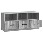 Mobile TV Grigio Sonoma 102 x 34,5 x 47 cm Legno ingegnerizzato