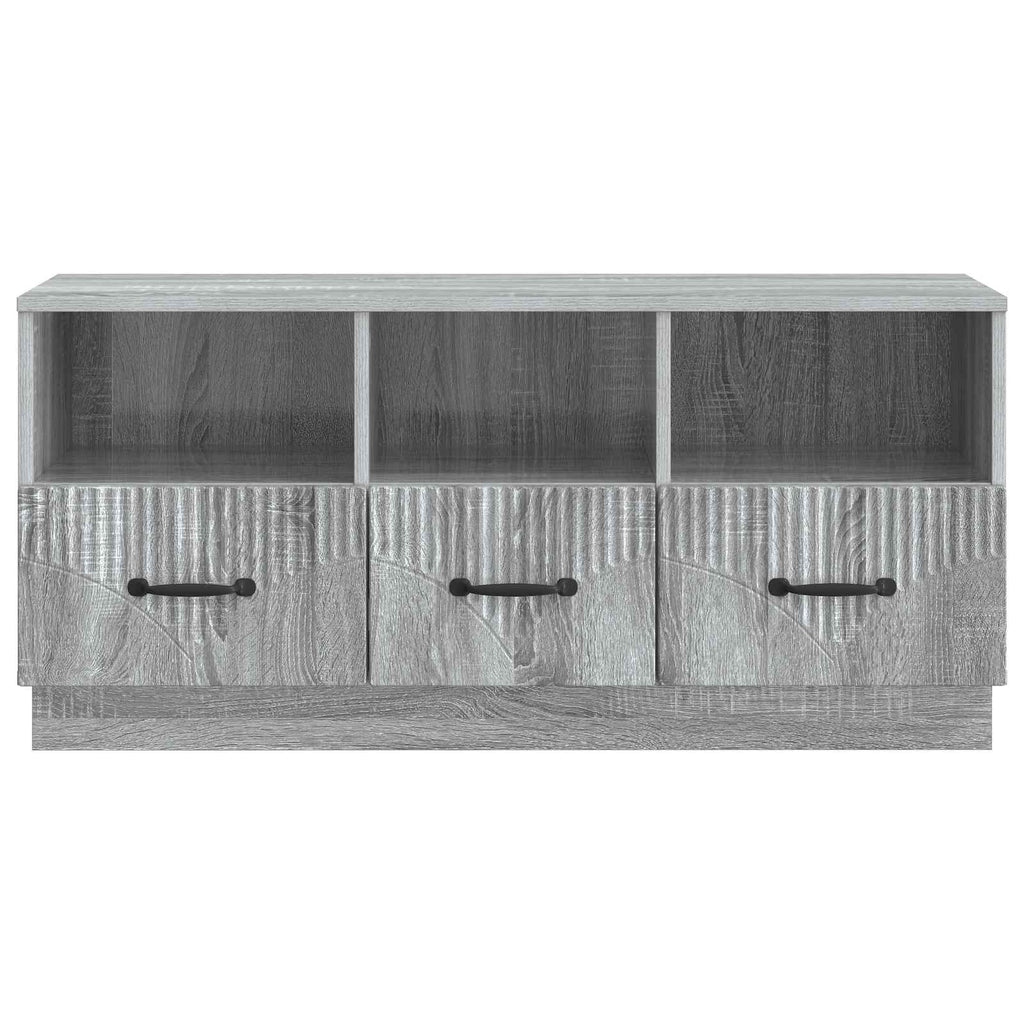 Mobile TV Grigio Sonoma 102 x 34,5 x 47 cm Legno ingegnerizzato