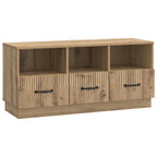 Mobile TV con cassetto Rovere Artigianale 102 x 34,5 x 47 cm