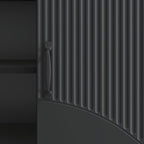 Mobile TV Nero 150 x 31 x 47 cm Legno ingegnerizzato