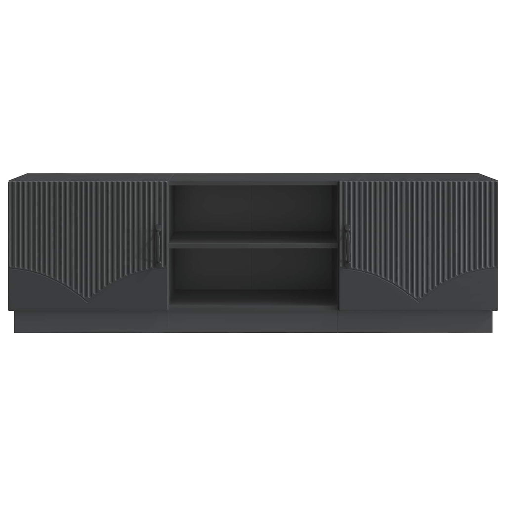 Mobile TV Nero 150 x 31 x 47 cm Legno ingegnerizzato